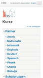 Mobile Screenshot of moodle.heinrich-boell-schule.de